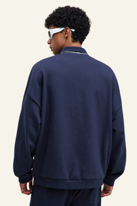 Men's Stand-Collar Pullover Hoodie