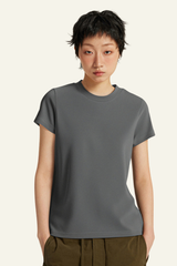 Women's Fitted Breathable Solid OutdoorT-shirt