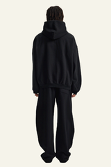 Men's Set:Fleece-lined Zipper Jacket & Curved-blade Pants