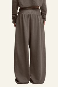 Women's  Vintage-Washed Cotton Straight-Leg Pants.