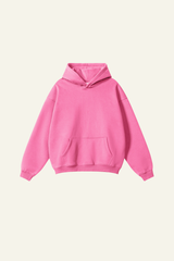 Women's  Solid Color Over Size Hoodie