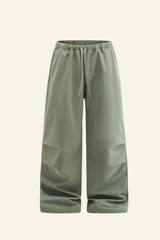 Men's  Streetwear Fleece-Lined Workwear Curved Pants