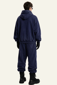 Men's Streetwear Set:Hooded Jacket & Casual Pants
