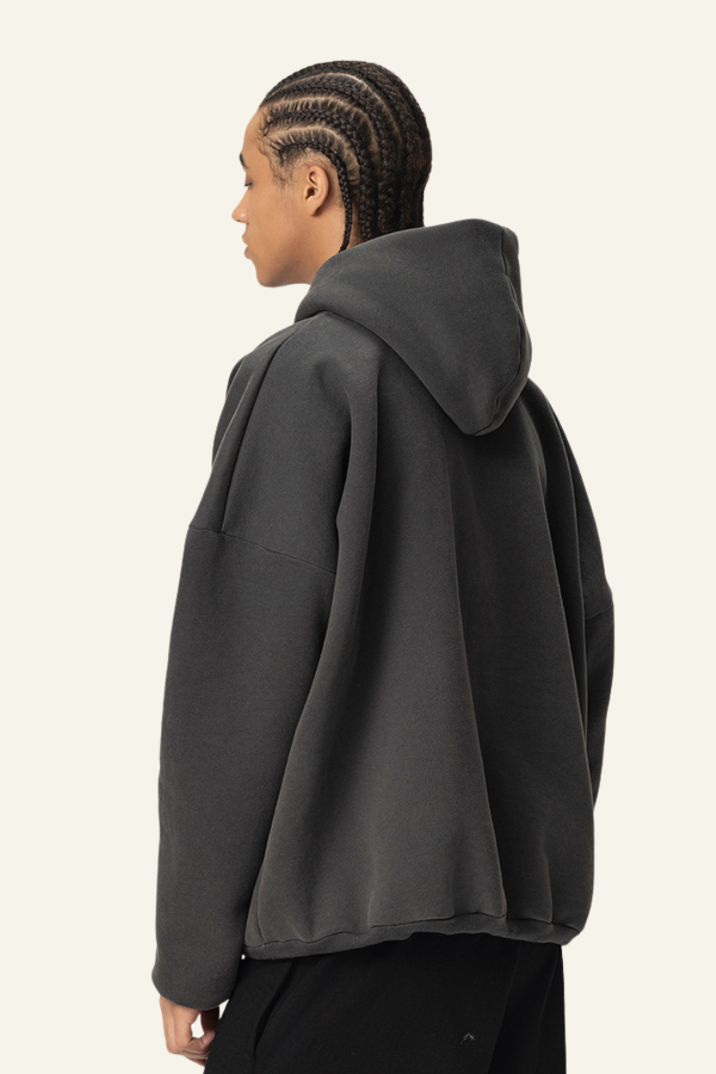 Men's Streetwear Oversize Front Pocket Hoodie