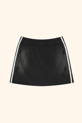 Women's Spring Summer Washed Side Drawstring Spray Skirt