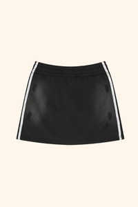Women's Spring Summer Washed Side Drawstring Spray Skirt