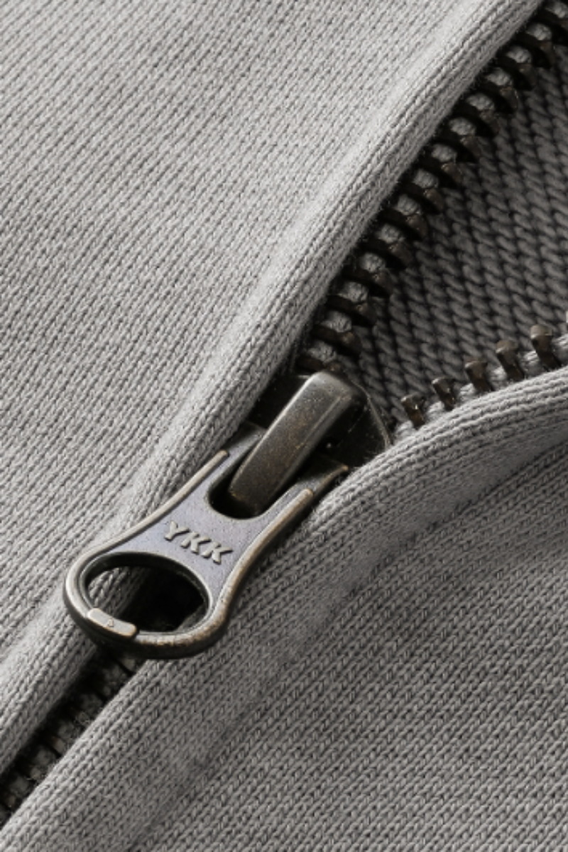 Men/Women's Unisex 430g Spray Washed Zipper Hoodie Set