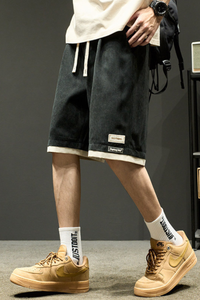 Men's Summer Relaxed Straight Ice Silk 2-in-1 Shorts