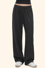 Women's Spring Summer 200g High Stretch Wide Leg Pants