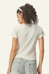 Women's Straight-shouldered spicy short-sleeved T-shirt