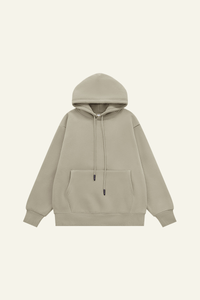 Men's Streetwear Fleece-lined Front Pocket Hoodie