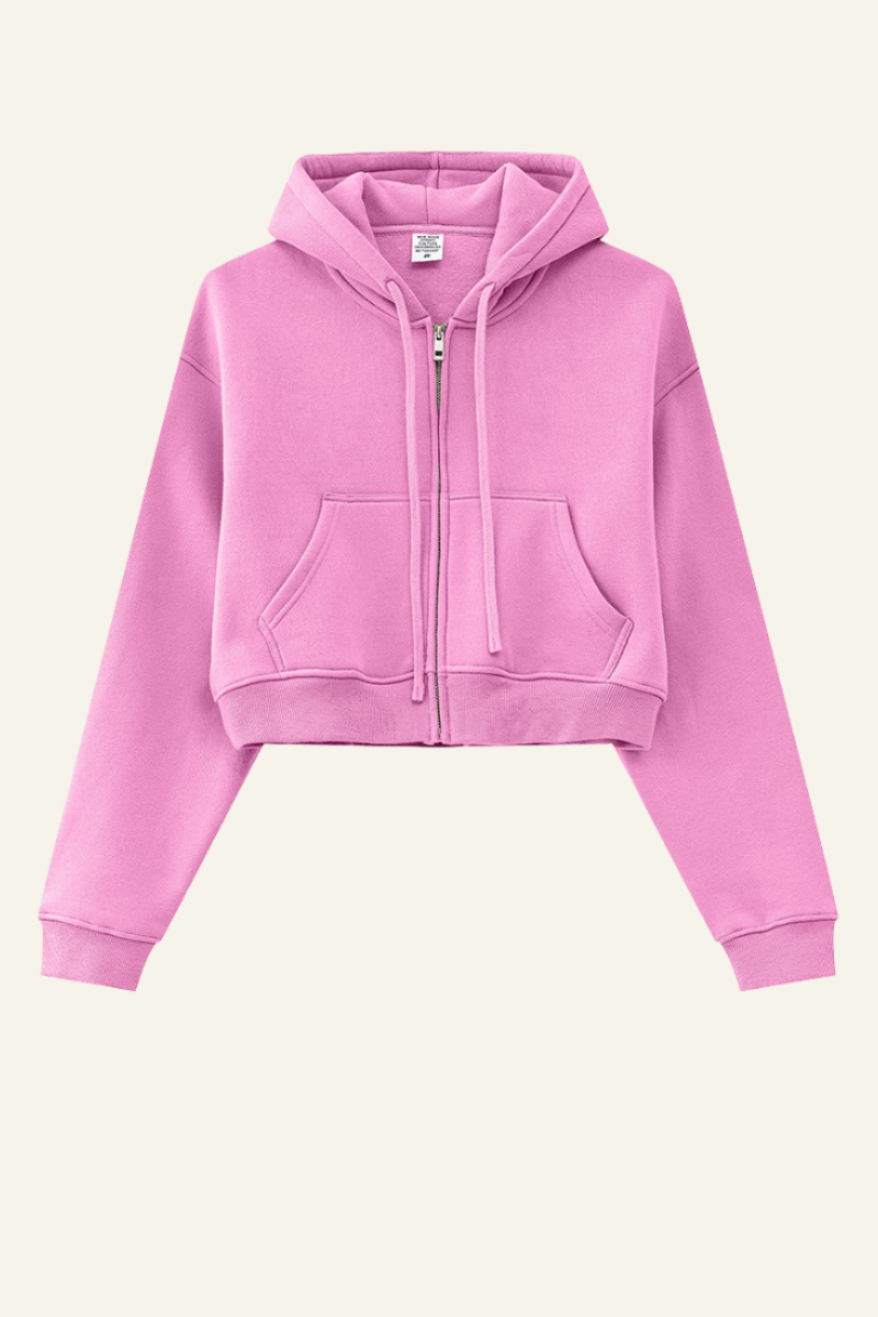 Women's Full Zipper Hooded Jacket
