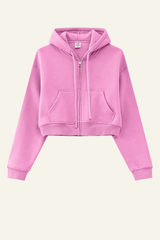 Women's Full Zipper Hooded Jacket
