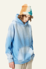 Men's Heavyweight Washed Gradient Hoodie