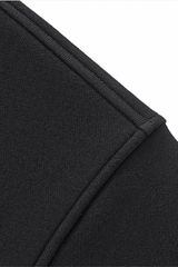 Men's Streetwear Side-Seamed Fleece-lined Pullover