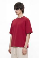 Men's Summer 255g Cotton Crewneck Cooling Boxy Oversized Tee