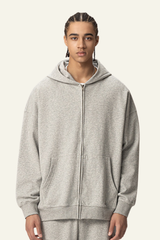 Men's Streetwear Full Zipper Hooded Jacket