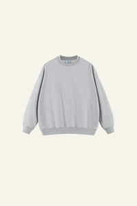 Men's 400G Heavyweight Streetwear Solid Pullover
