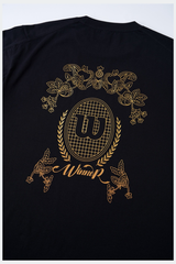 Women's Foil Badge Vintage Oversized Crewneck Tee