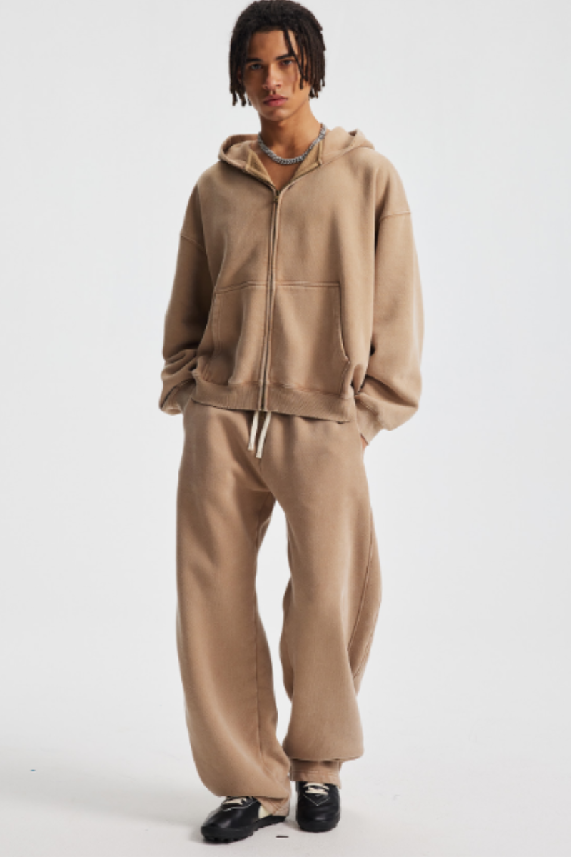 Men/Women's unisex coat and casual pants set - couple's style