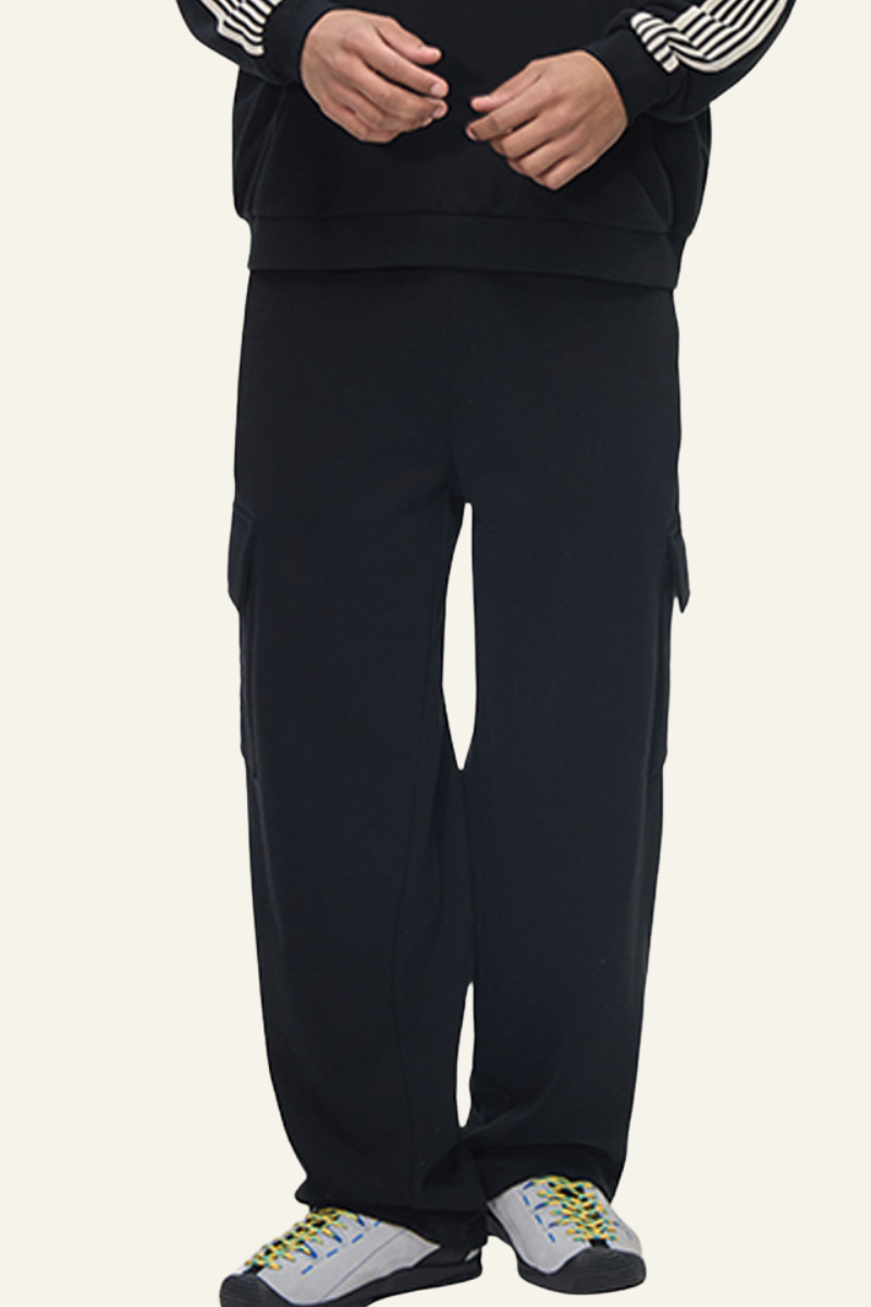 Men's Streetwear Color Blocked Side-Striped  Pants
