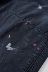 Men's Cotton Vitage Hand-painted Washed Wide Leg Pants