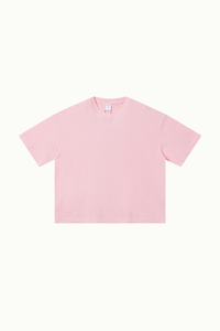 Women's Summer 280g Cotton Washed Oversized Boxy Tee