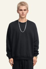 Men's Solid-Colored Pullover