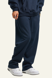 Men's Relaxed Athletic Wear Straight-Leg Pants.