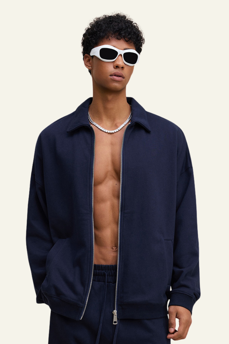 Men's Full Zipper Streetwear Jacket