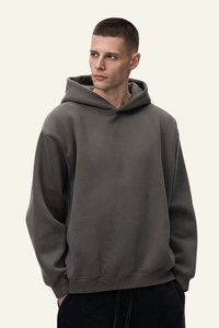 Men's Streetwear Heavyweight Fleece-lined Hoodie