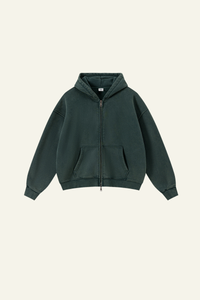 Men's Full Zipper Pocket Hooded Jacket