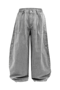 Men's Cooling Washed Breathable Relaxed Fit Cargo Pants