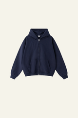 Men's Streetwear Full Zipper Hooded Jacket