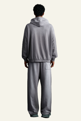 Men's Cotton Gradient Color Set:Hoodie And Casual Pants