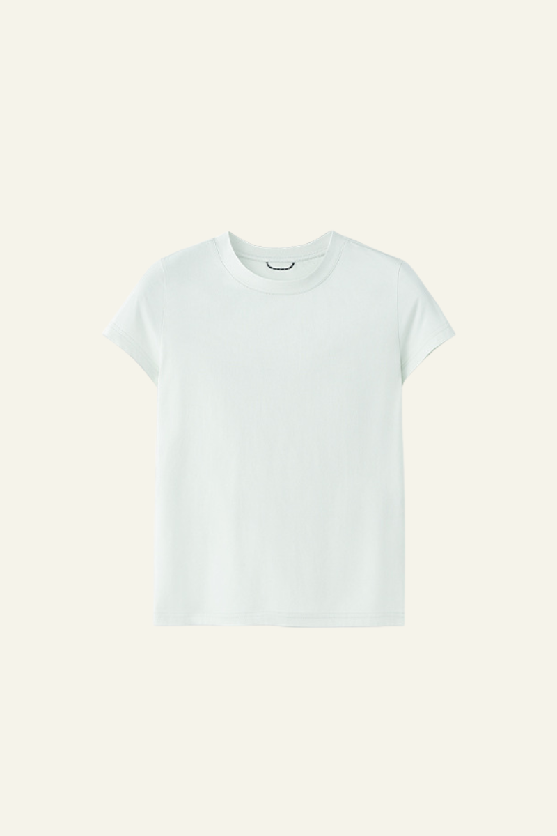 Women's Fitted Breathable Solid OutdoorT-shirt