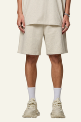 Men's Cotton Heavyweight Drawstring Straight Leg Short