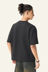 Men’s Streetwear Relaxed  Solid T-shirt