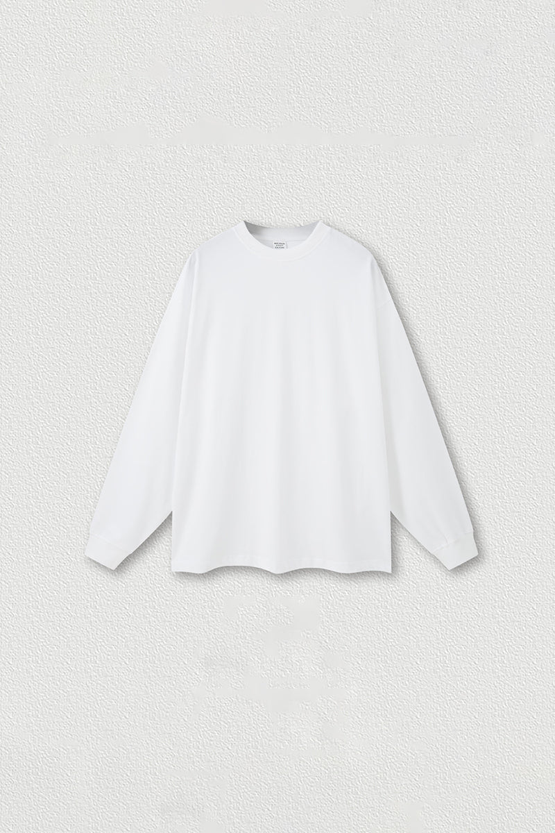 Men's Heavyweight Cotton Long Sleeves T-shirt