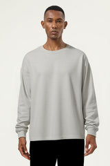 Men's Heavyweight Cotton Long Sleeves T-shirt