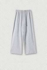 Men's Streetwear Relaxed High-Elastic Straight-Leg Pants