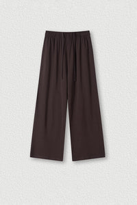 Men's Streetwear Relaxed High-Elastic Straight-Leg Pants