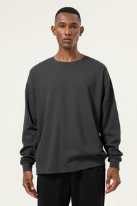 Men's Heavyweight Cotton Long Sleeves T-shirt