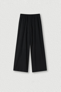 Men's Streetwear Relaxed High-Elastic Straight-Leg Pants