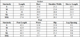 Men/Women's unisex coat and casual pants set - couple's style