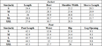 Men/Women's unisex coat and casual pants set - couple's style